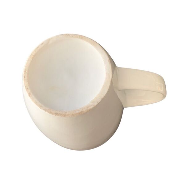 Pre Owned Rum Chata Horchata Con Ron Gold Letters Ceramic Coffee Peace Love Mug - Picture 8 of 13